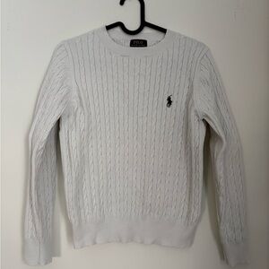 Polo by Ralph Lauren Ivory Cable Knit Sweater